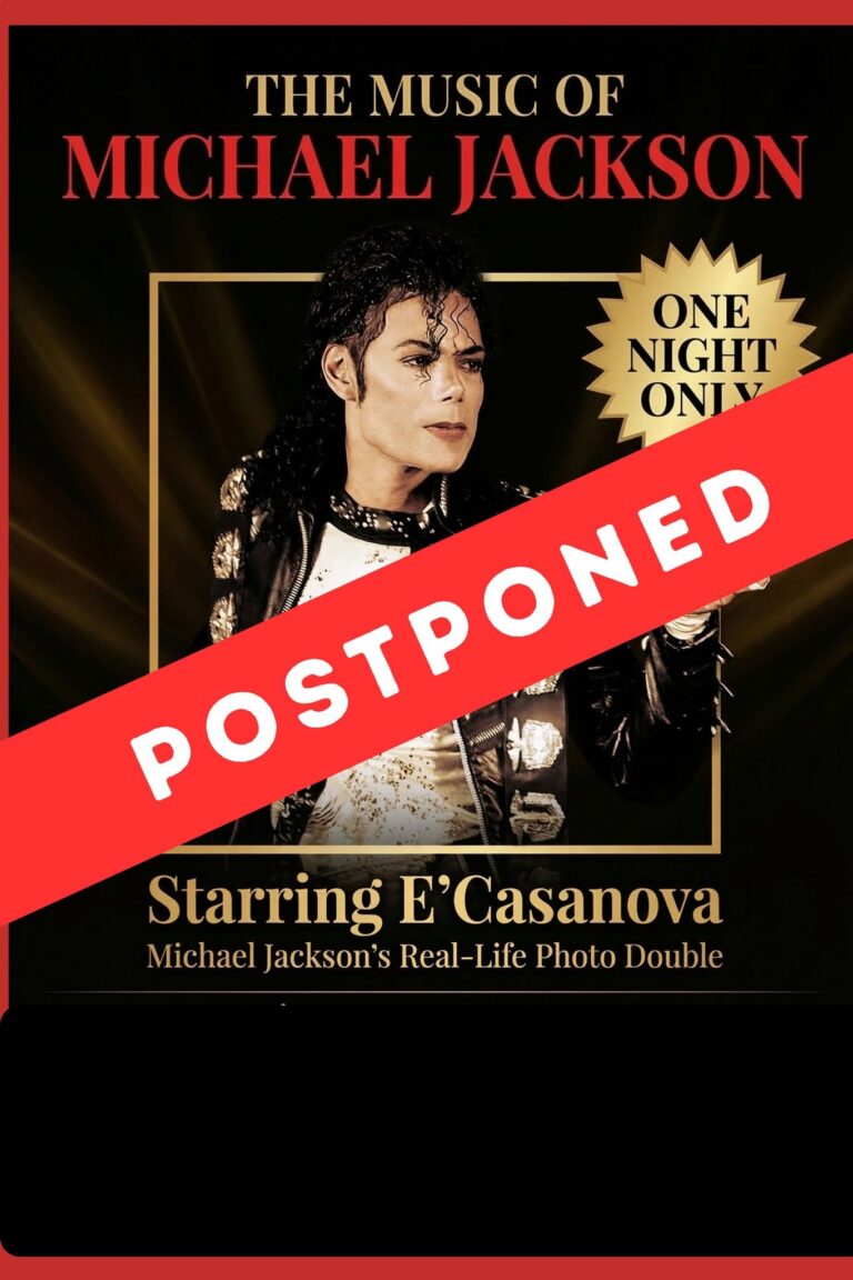 POSTPONED: E’Casanova: The Music of Michael Jackson