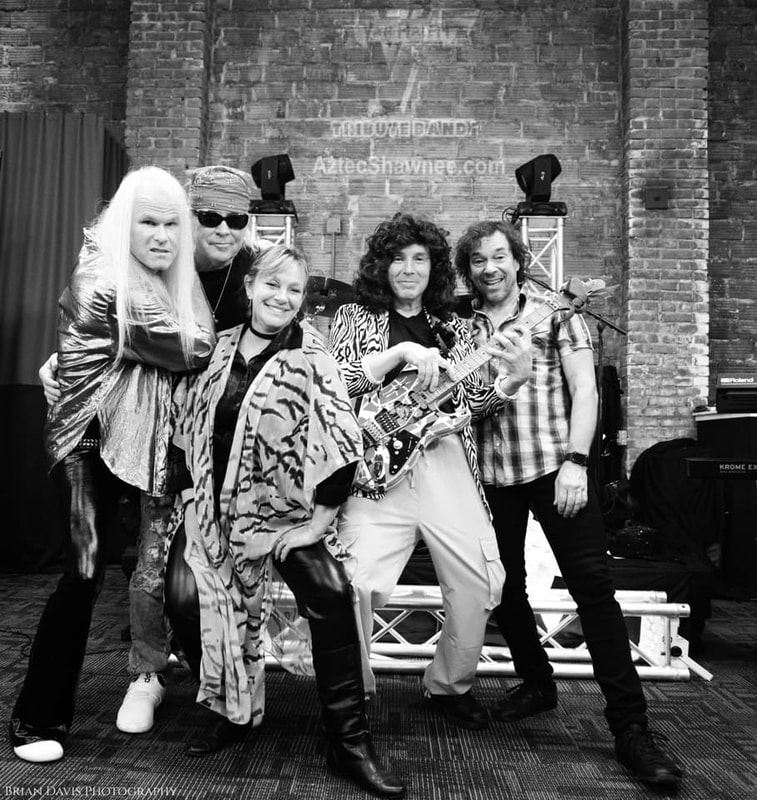 N-Halen, a Van Halen tribute band, performing the Sammy vs. Dave show